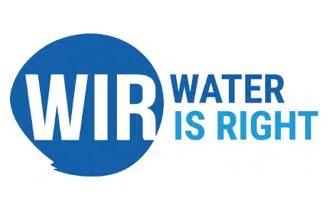 Logo "WIR - Water ist right"